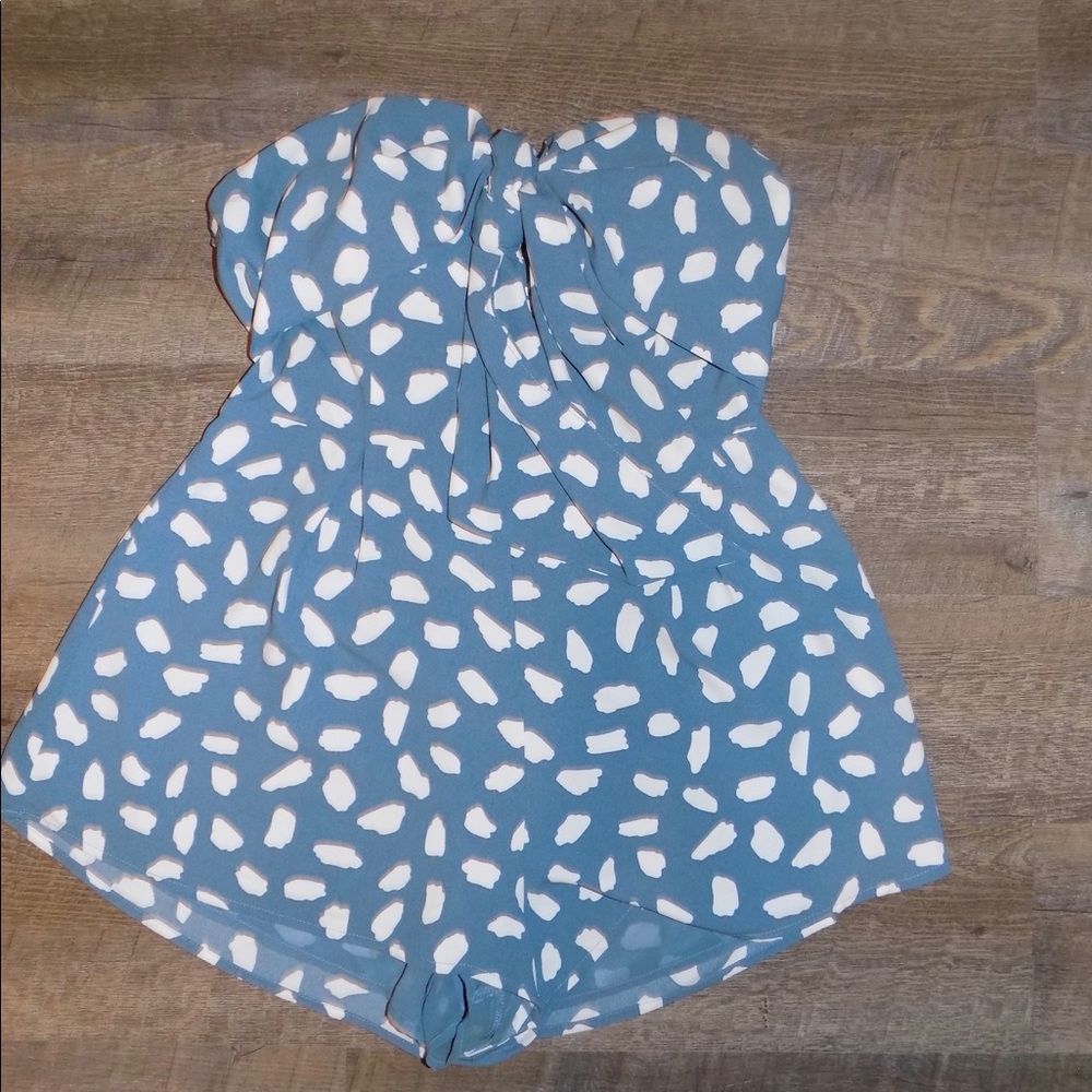 Boutique Strapless Romper